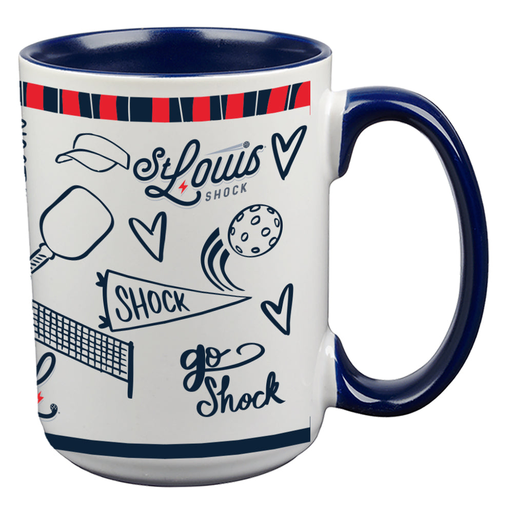 15oz Inner Color Mug, St Louis Shock