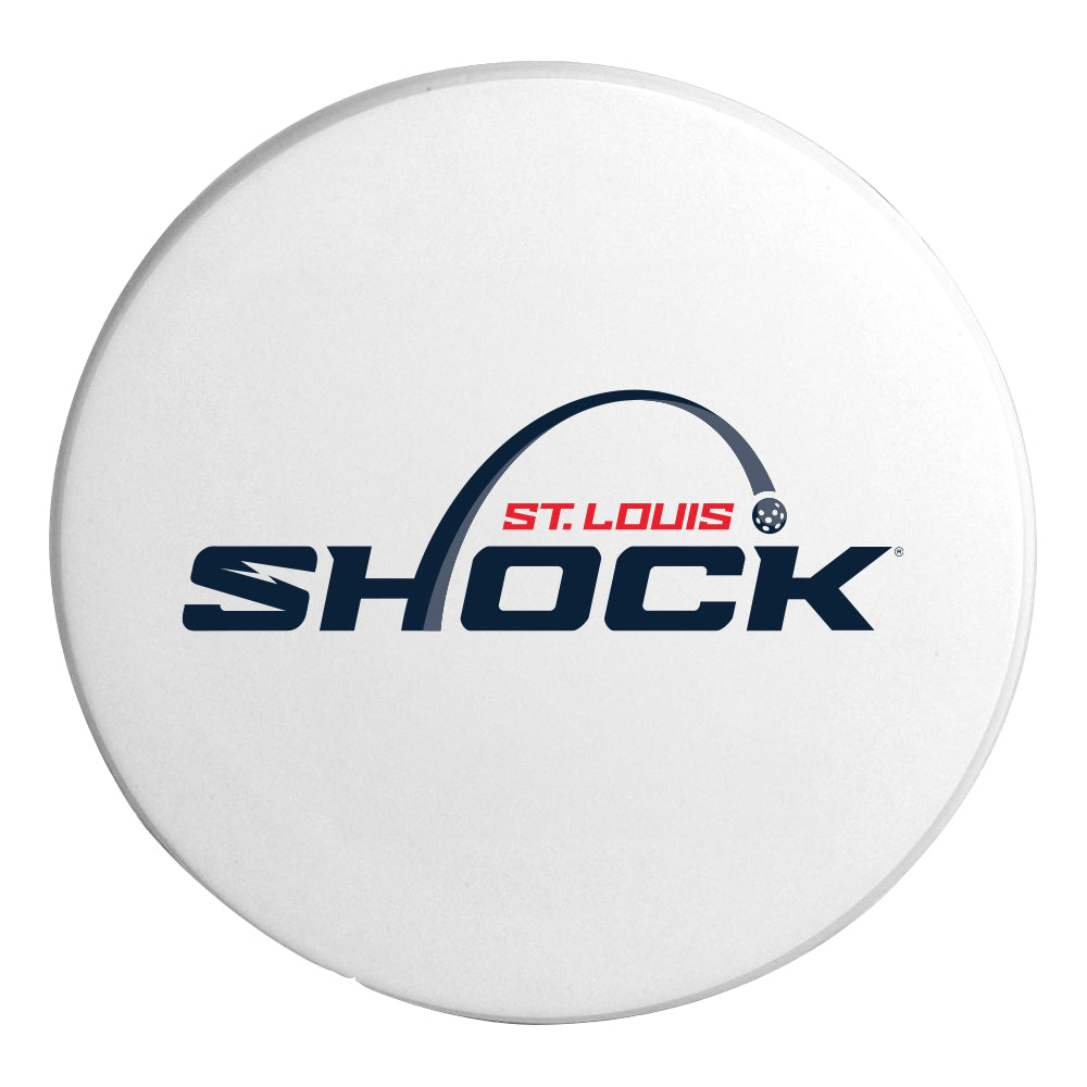 4pc Ceramic Coaster Set, Primary Logo, St. Louis Shocks