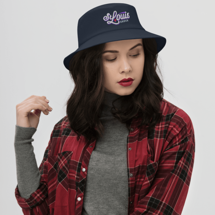 St. Louis Shock Bucket Hat - Navy