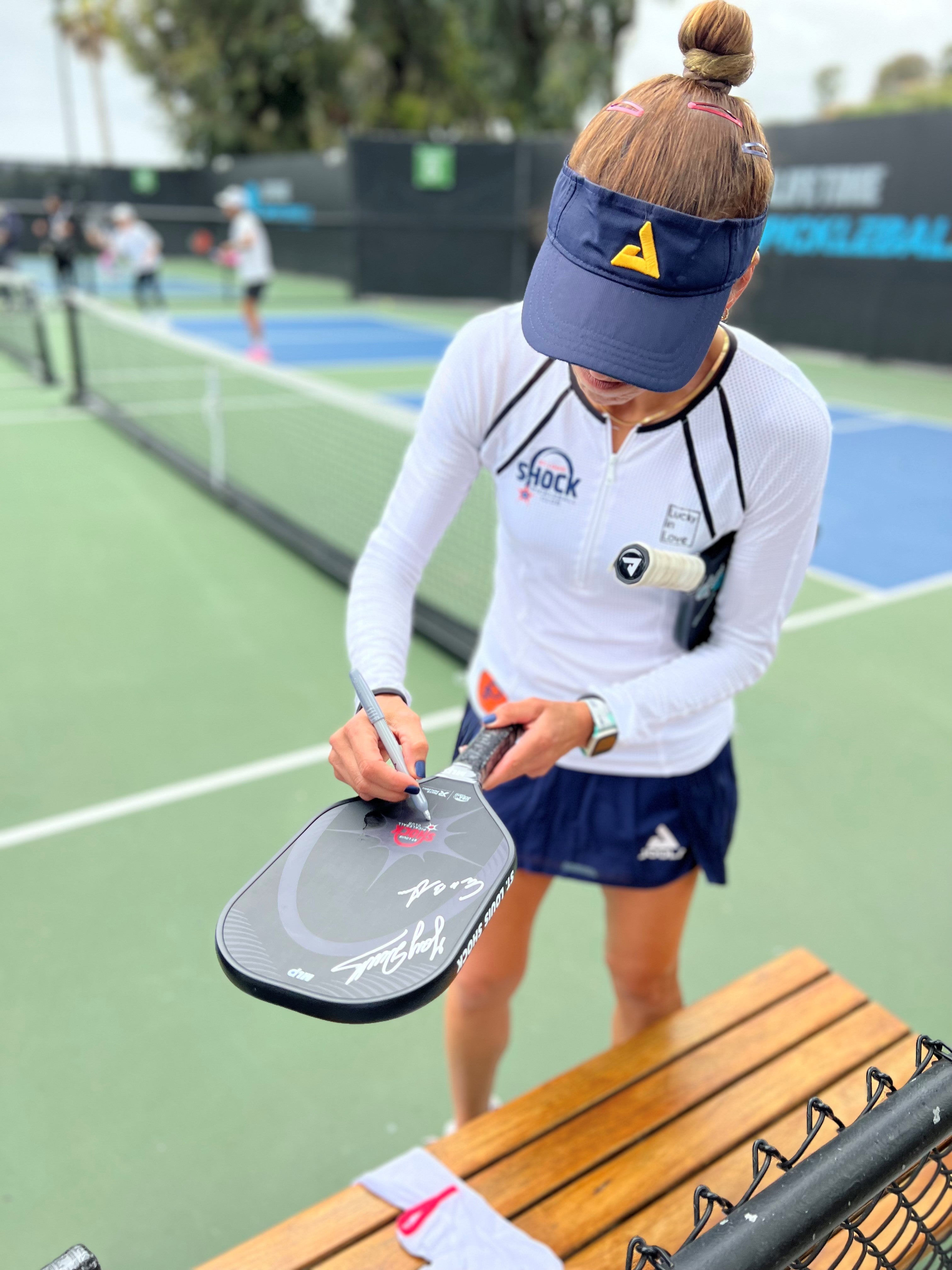 St. Louis Shock Inaugural Season Team-Signed Paddle