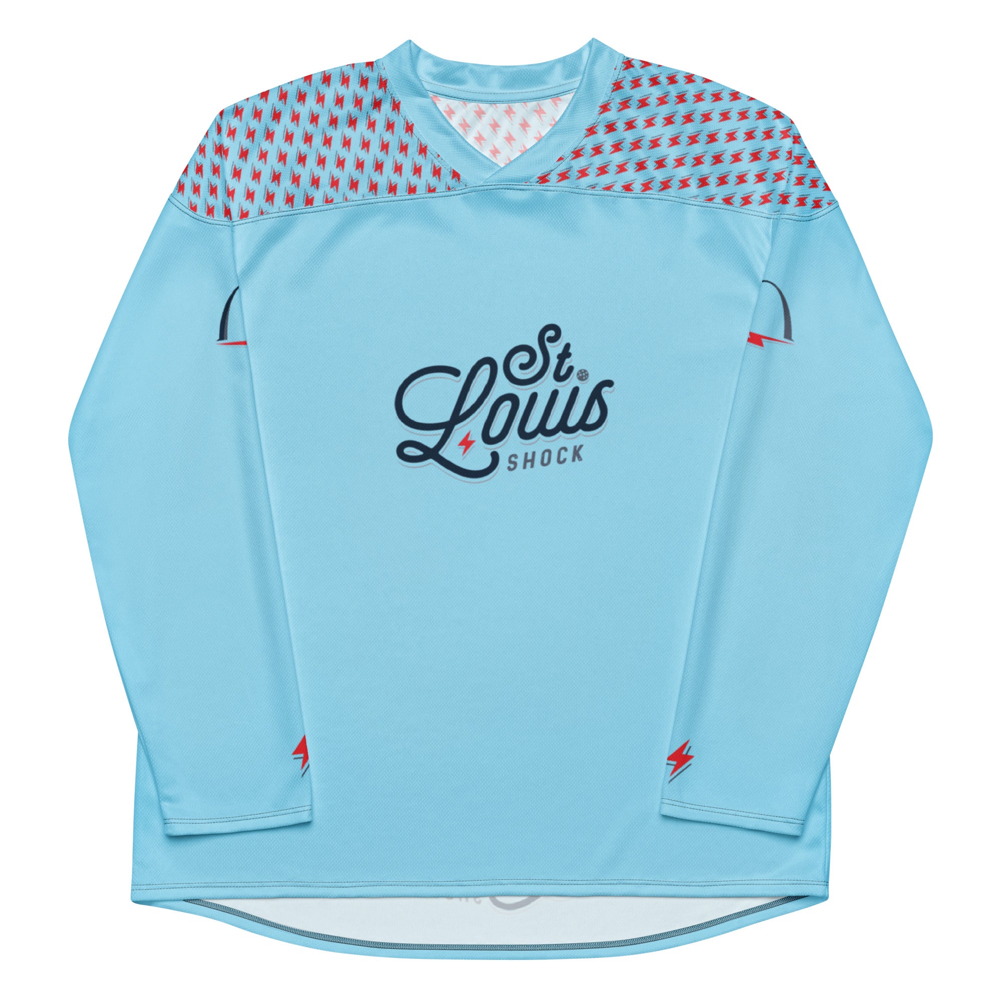 Hockey Style Shock Jersey, Vintage Look (Unisex)