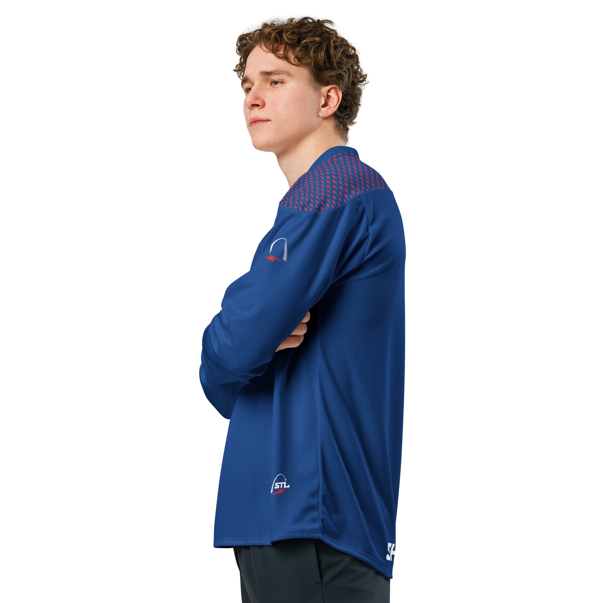 HOCKEY STYLE SHOCK JERSEY, BADGE LOOK (UNISEX)