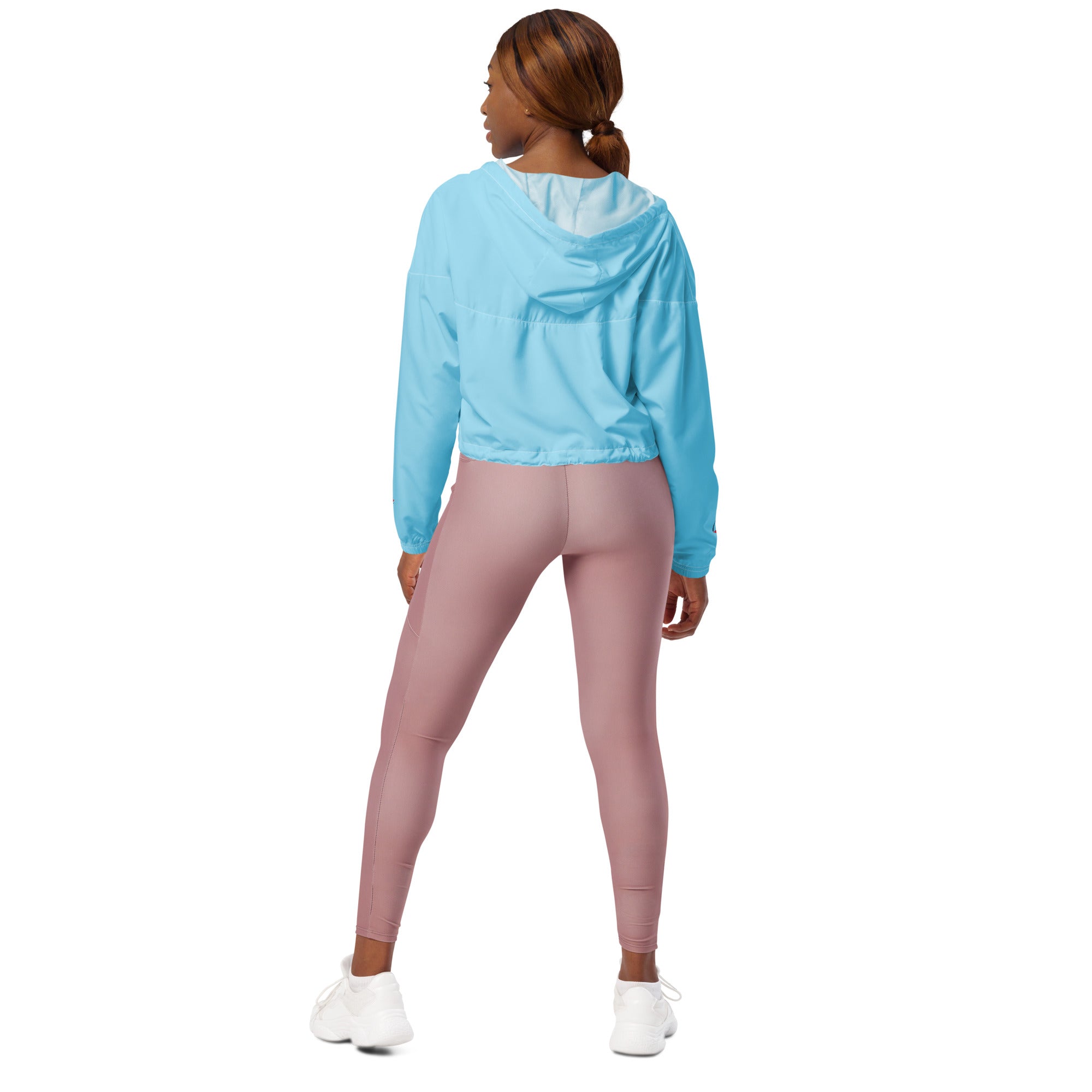 Cropped women’s windbreaker hoodie - Team Edition