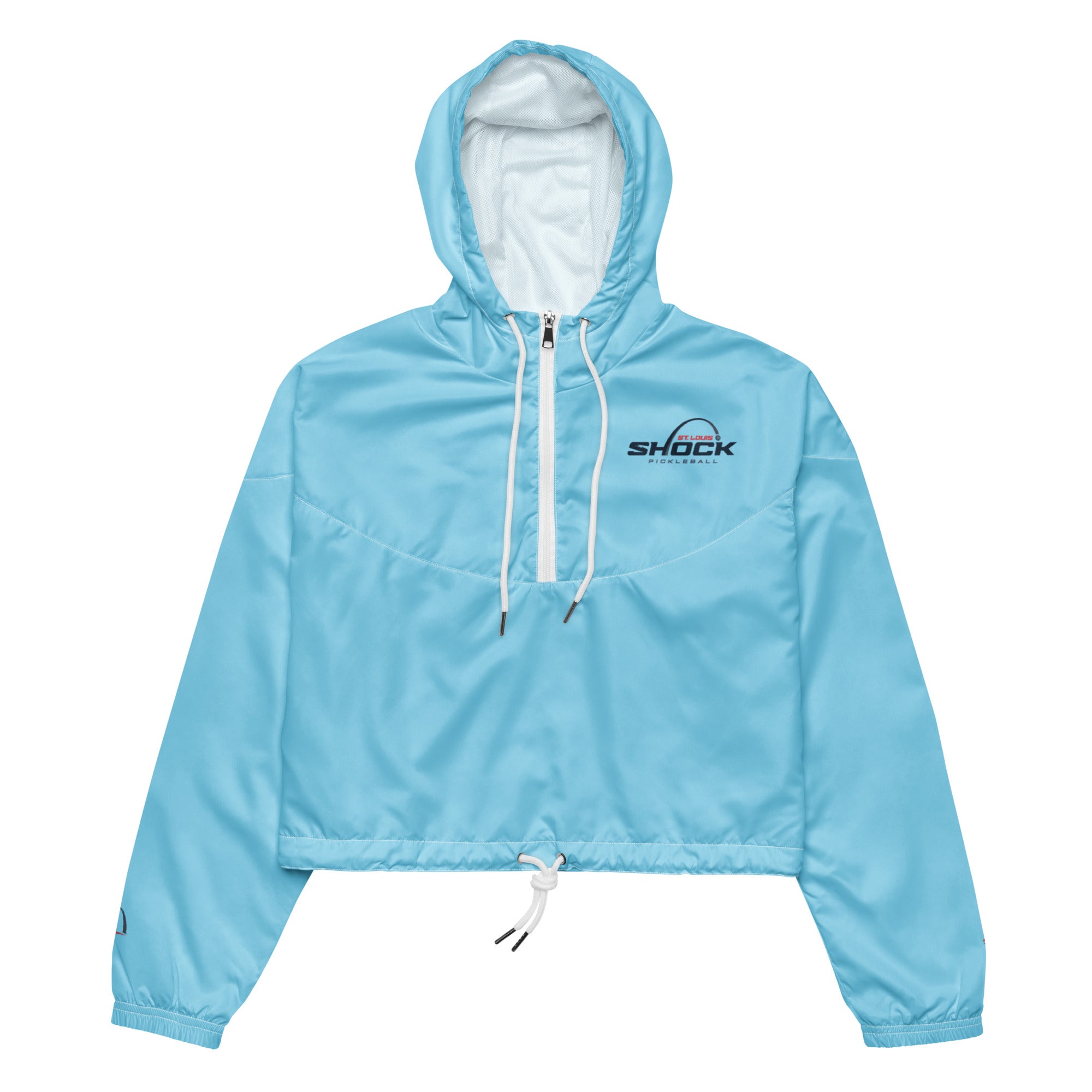 Cropped women’s windbreaker hoodie - Team Edition