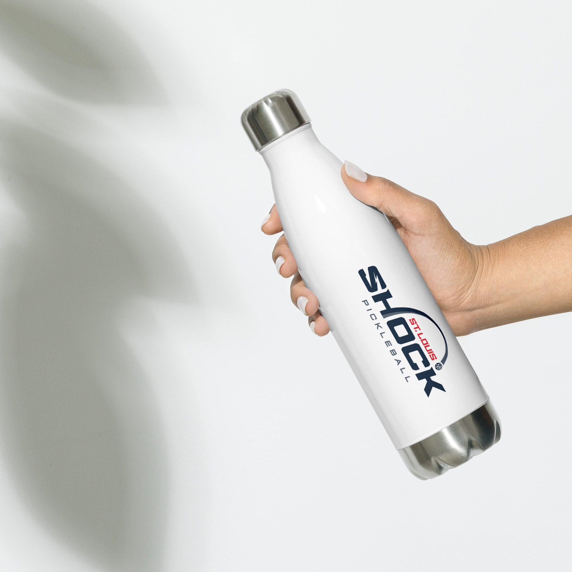 Shock stainless steel water bottle