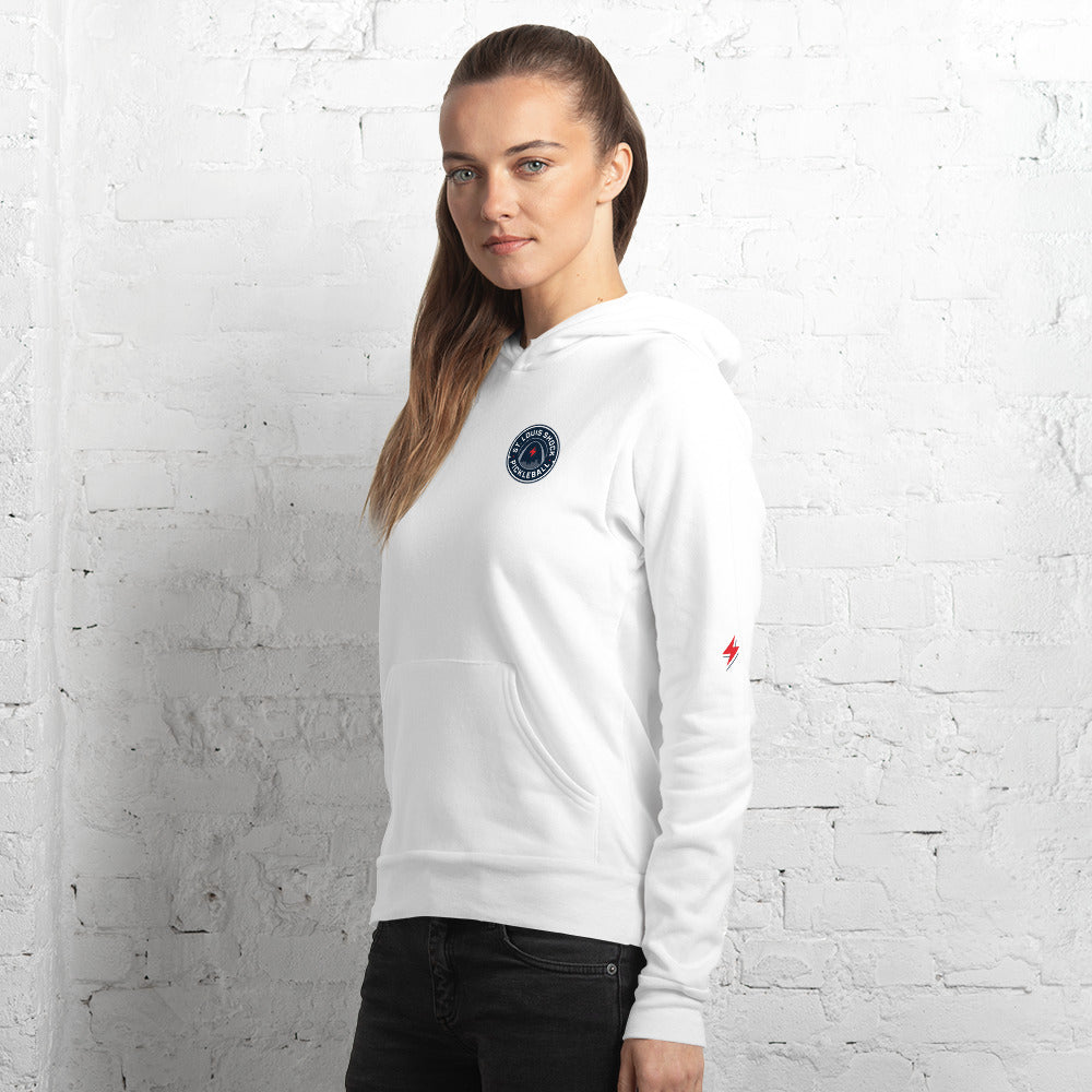 HOODIE BADGE MID-WEIGHT UNISEX