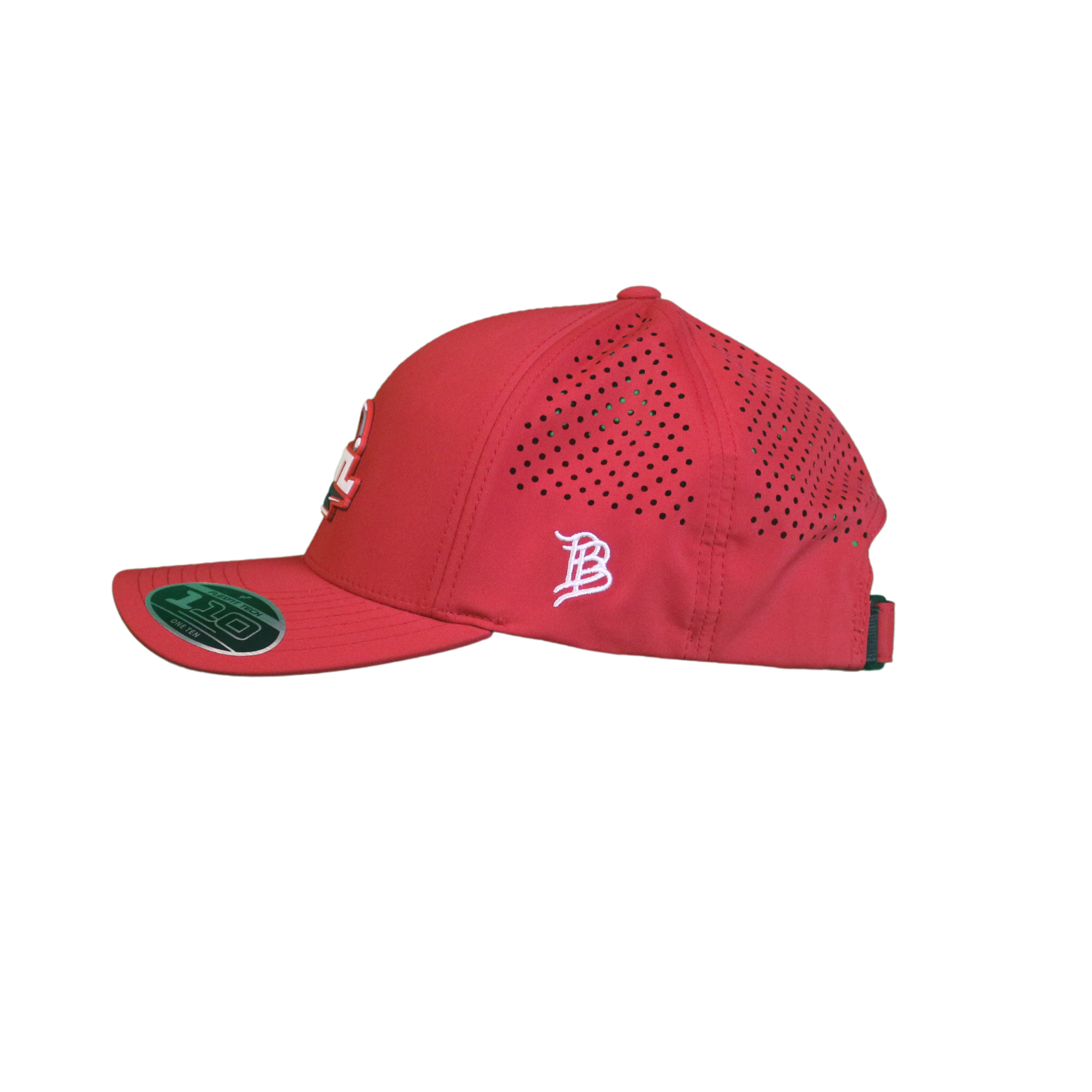 Branded Bills Performance Hat – Red - CURVED