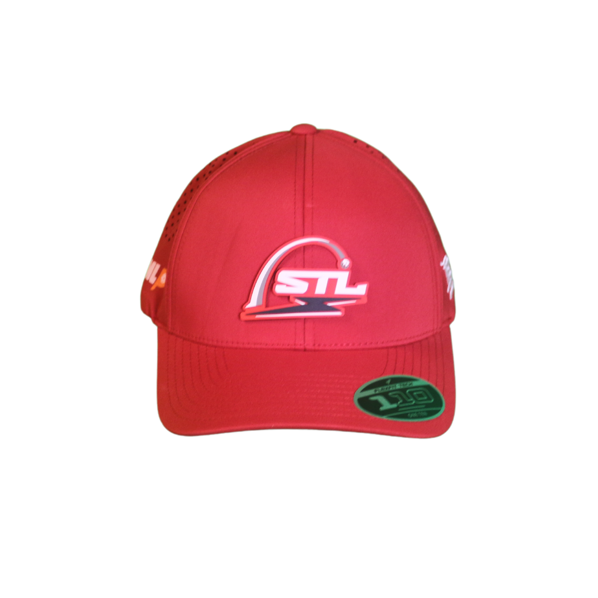 Branded Bills Performance Hat – Red - CURVED