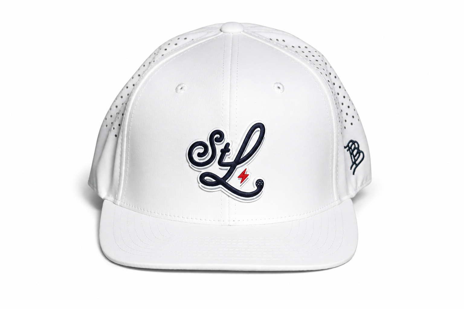 2026 Branded Bills Performance Hat - FLAT BILL White